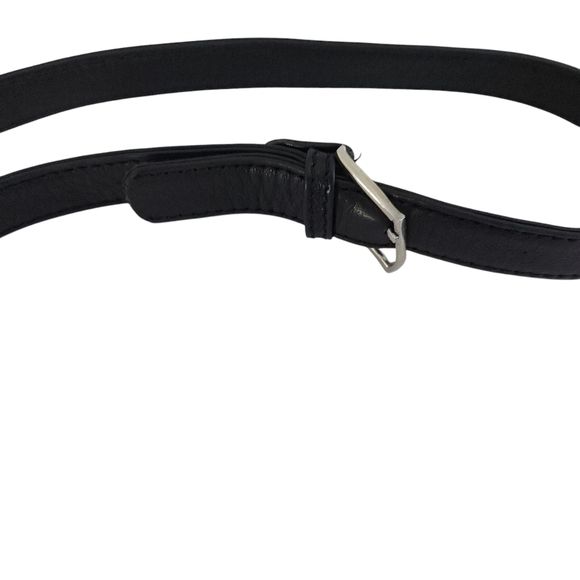 TIGNANELLO Black Leather Crossbody Bag made in Italy - Picture 6 of 14